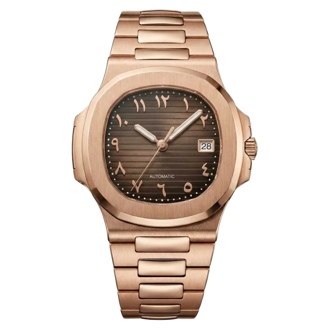 Nautilus | Rose Arabic Mod Watch
