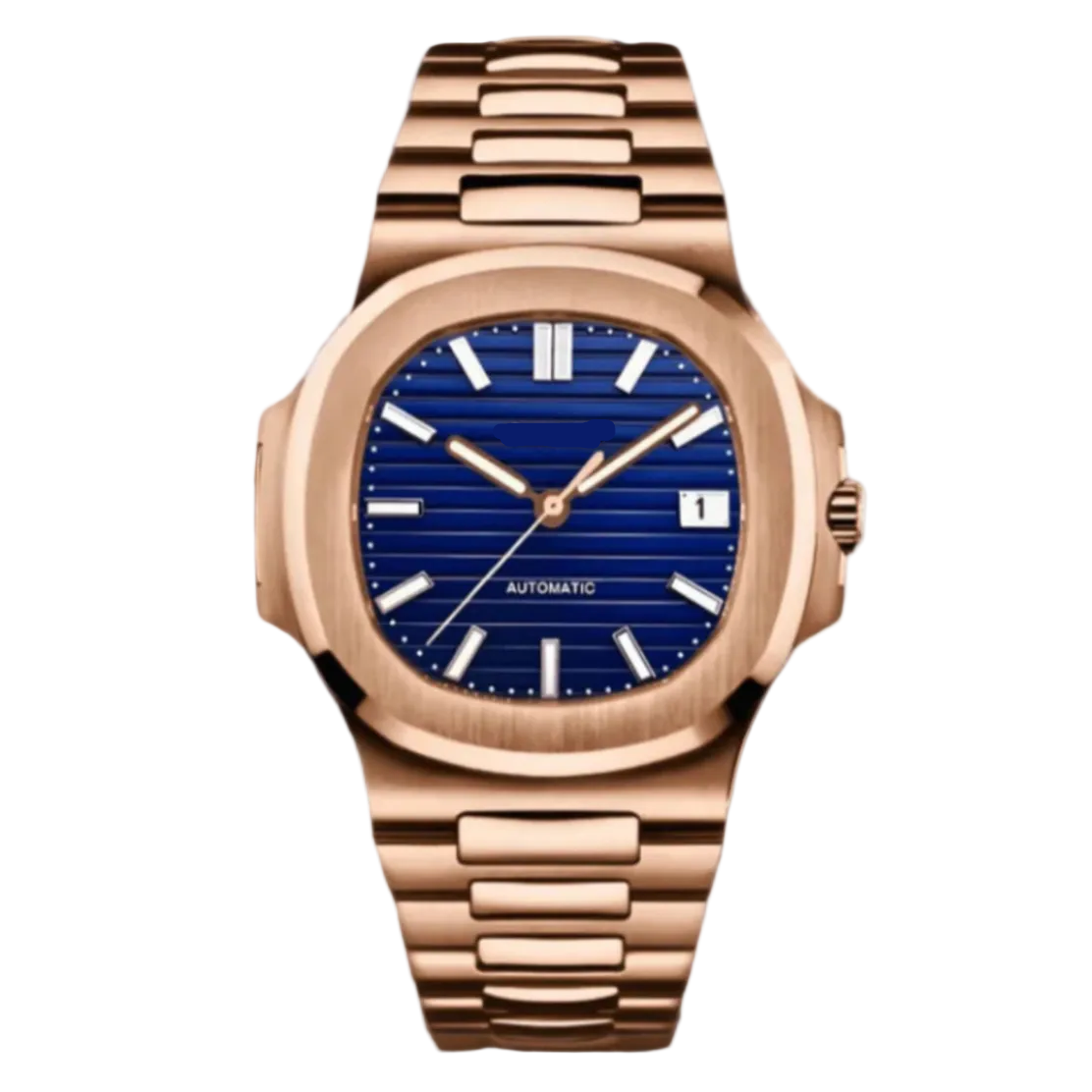 Nautilus | Rose & Navy Mod Watch
