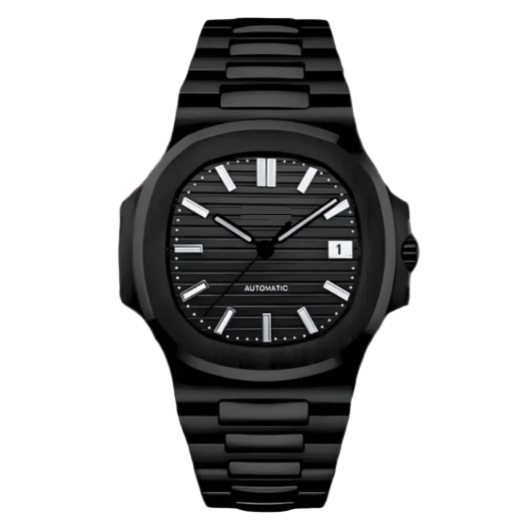 Nautilus | All Black Mod Watch