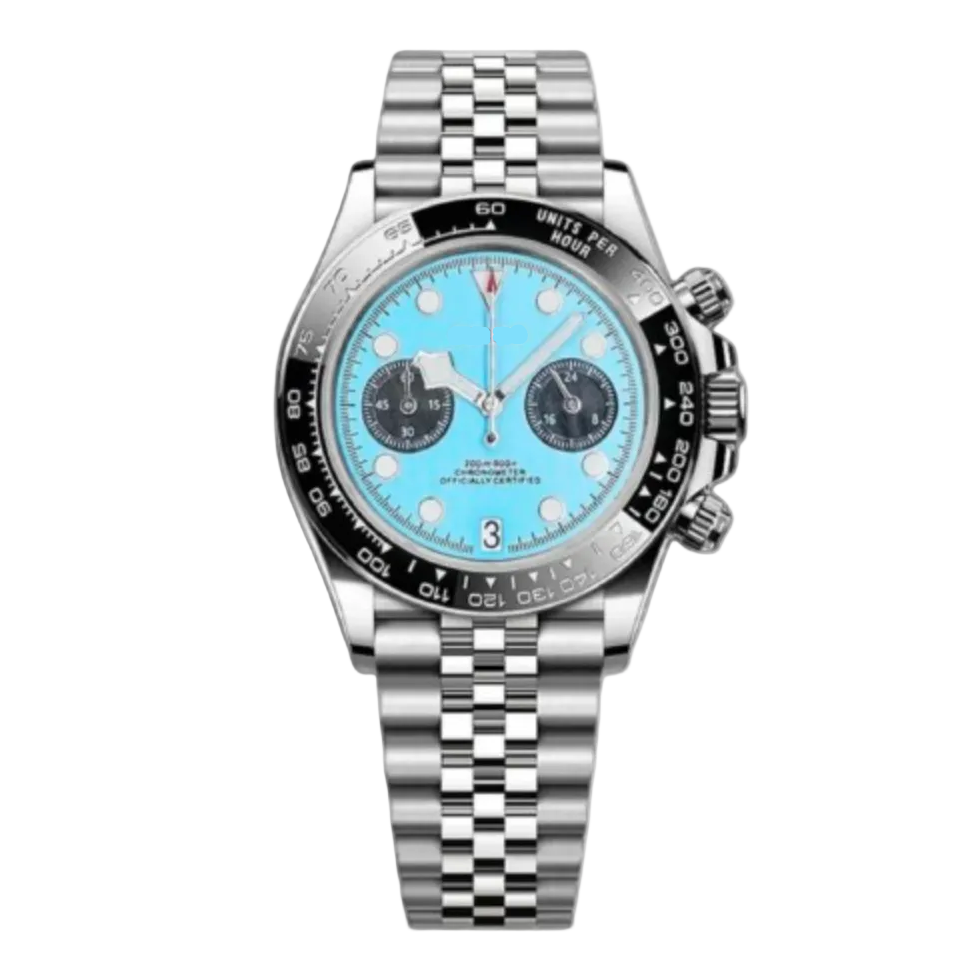 Black Bay Chrono | 'Flamingo Blue' Mod Watch