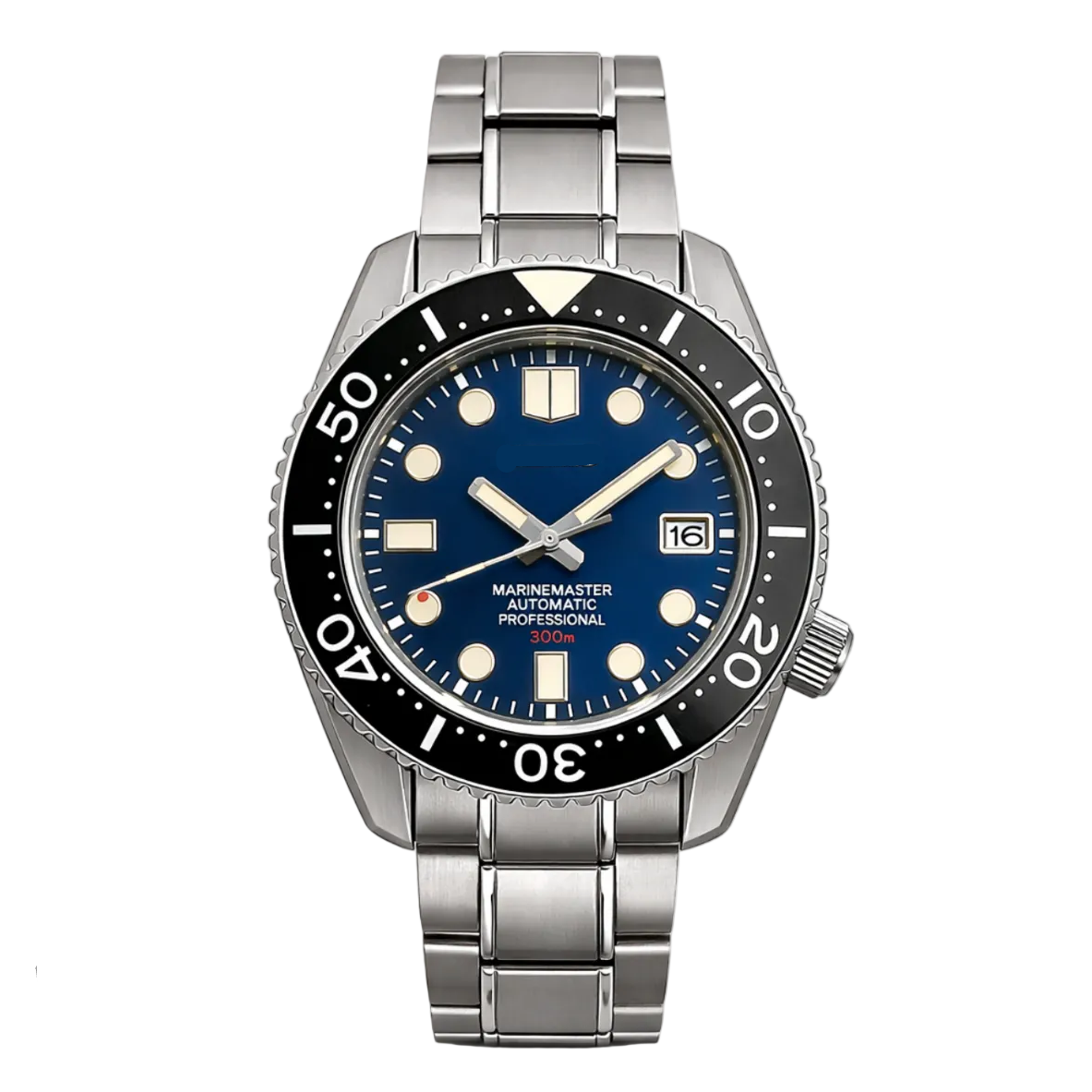 Marinemaster | 300M Black Mod Watch