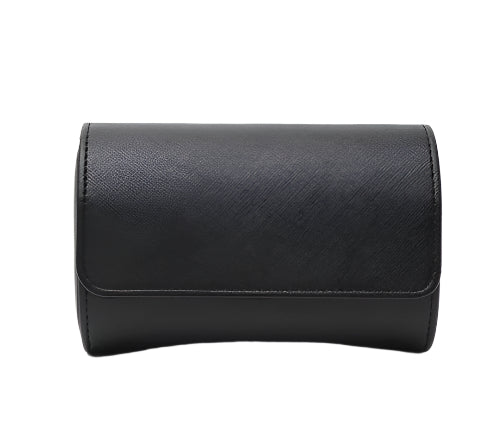 Leather Watch Roll - 1/2/3 Watches, Brown or Black