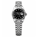 Ladies Datejust | Black Mod Watch