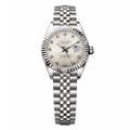 Ladies Datejust | Cream White Mod Watch