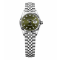 Ladies Datejust | Green Mod Watch
