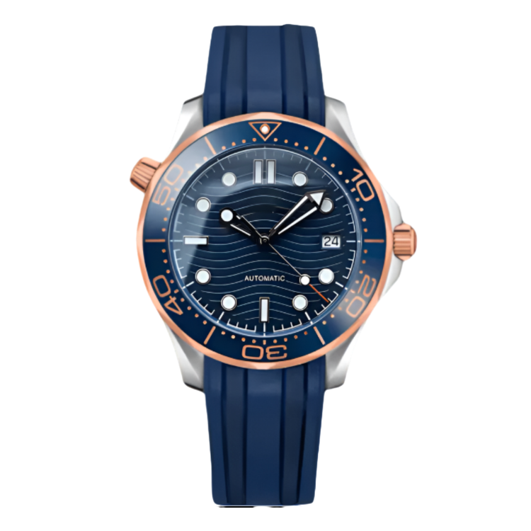 Seamaster | Rose & Navy Mod Watch