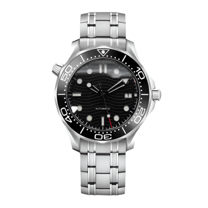 Seamaster | Black Mod Watch