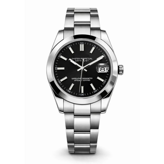 Oyster Perpetual | Black Mod Watch