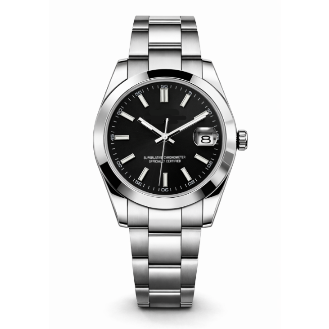 Oyster Perpetual | Black Mod Watch