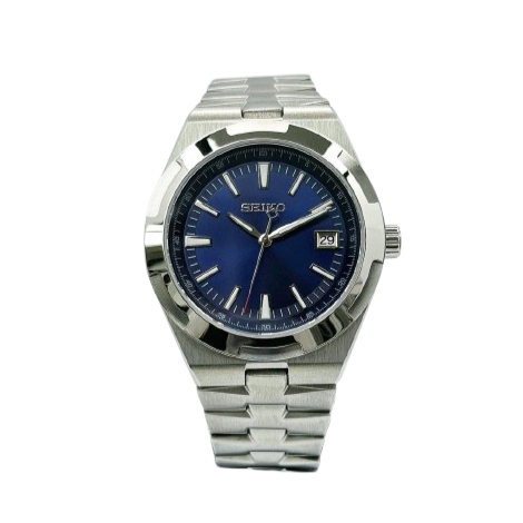 Seiko Overseas Navy Blue Dial