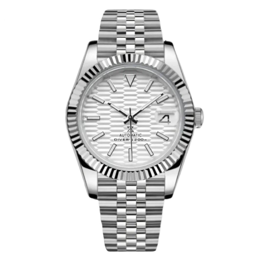 Datejust | White Wave Mod Watch