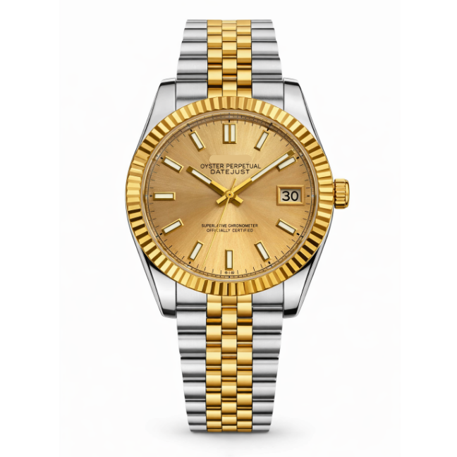 Datejust | Two Tone Gold Mod Watch